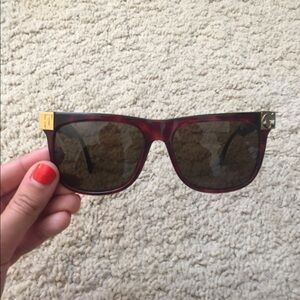 italian brown tortoise waferer sunglasses